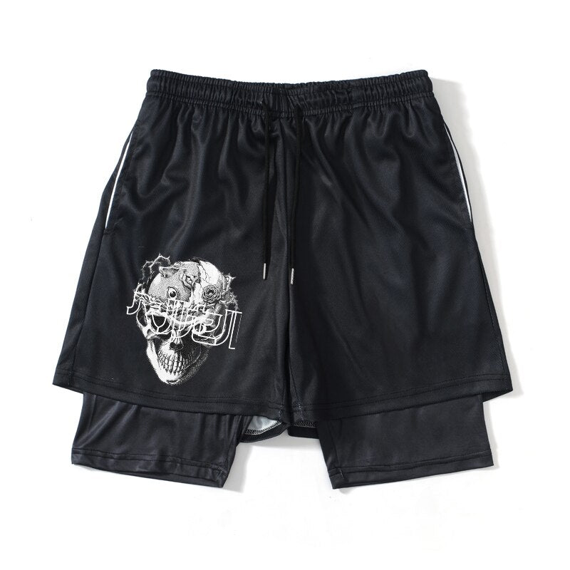 Berserk ~ Gym Shorts w/ Compression