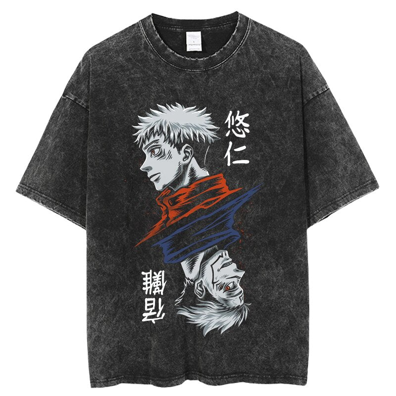Jujutsu Kaisen ~ Vintage Washed T-Shirts