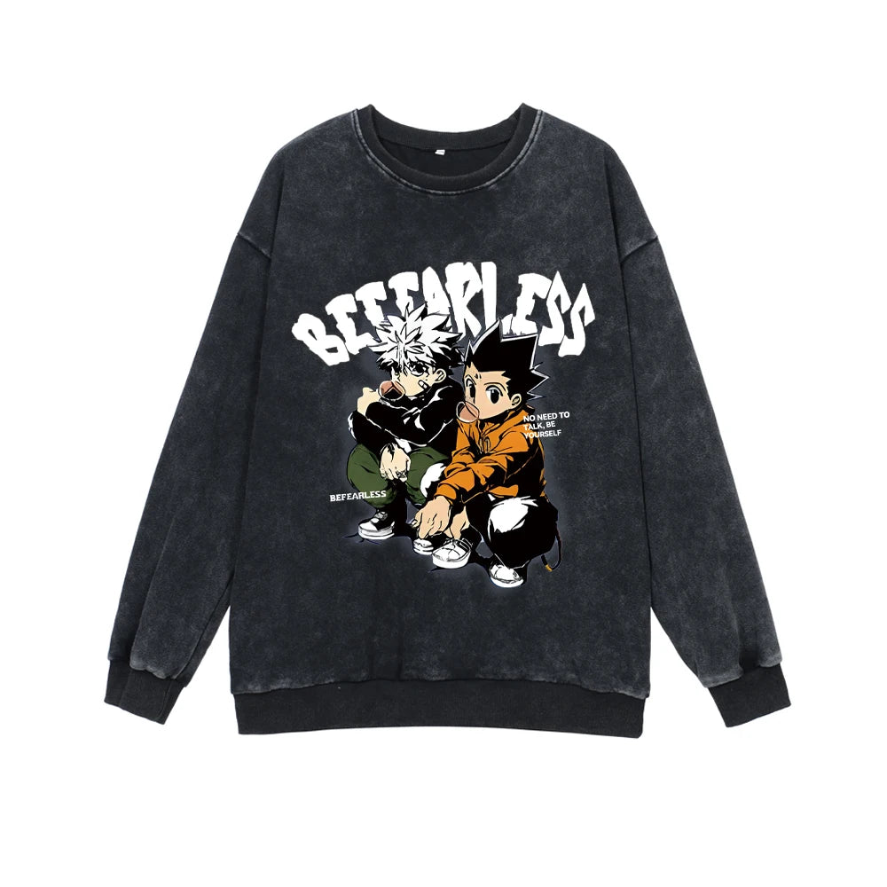 Hunter X Hunter ~ Vintage Washed Sweatshirt
