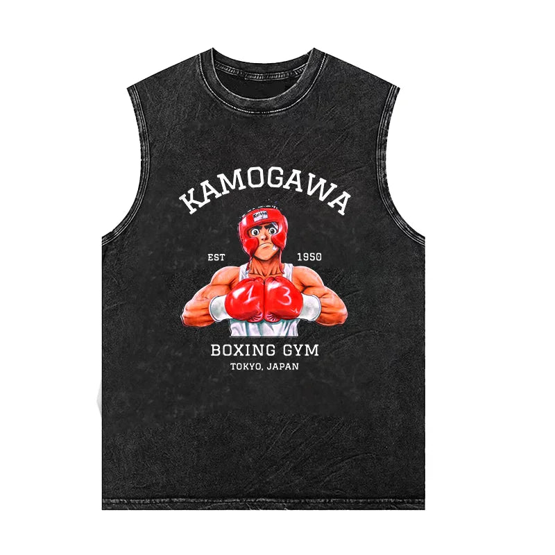 Hajime No Ippo ~ Vintage Washed Tank Top