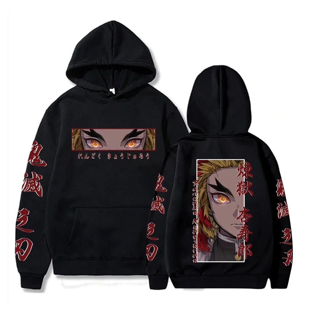 Demon Slayer ~ Rengoku Hoodie