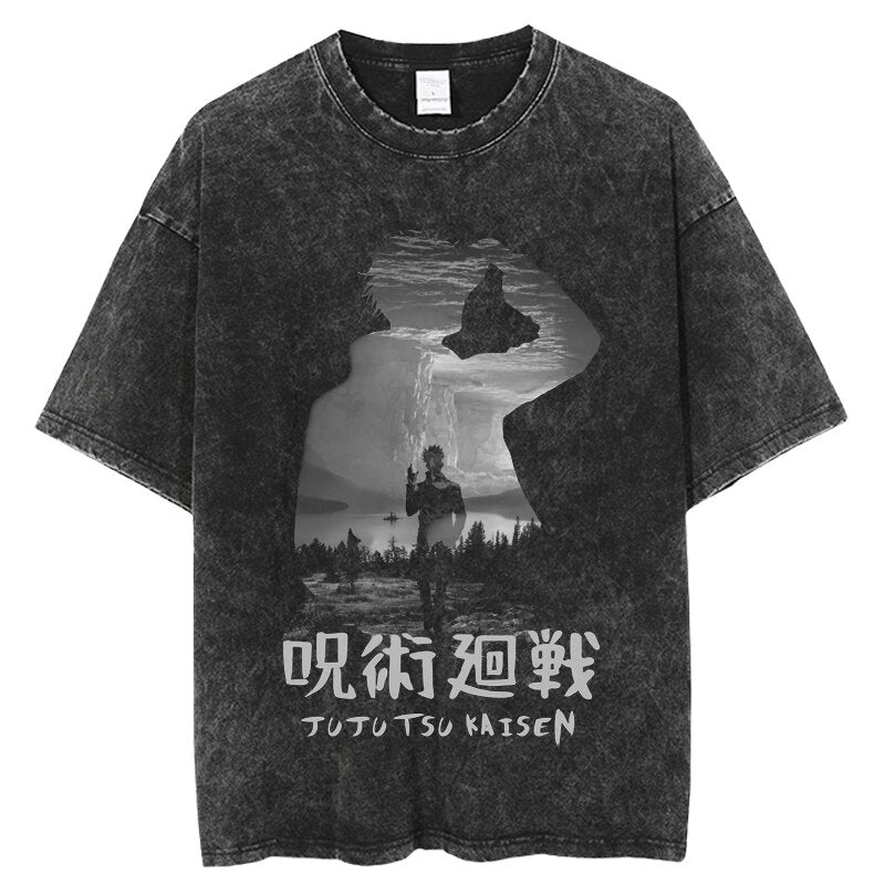 Jujutsu Kaisen ~ Vintage Washed T-Shirts