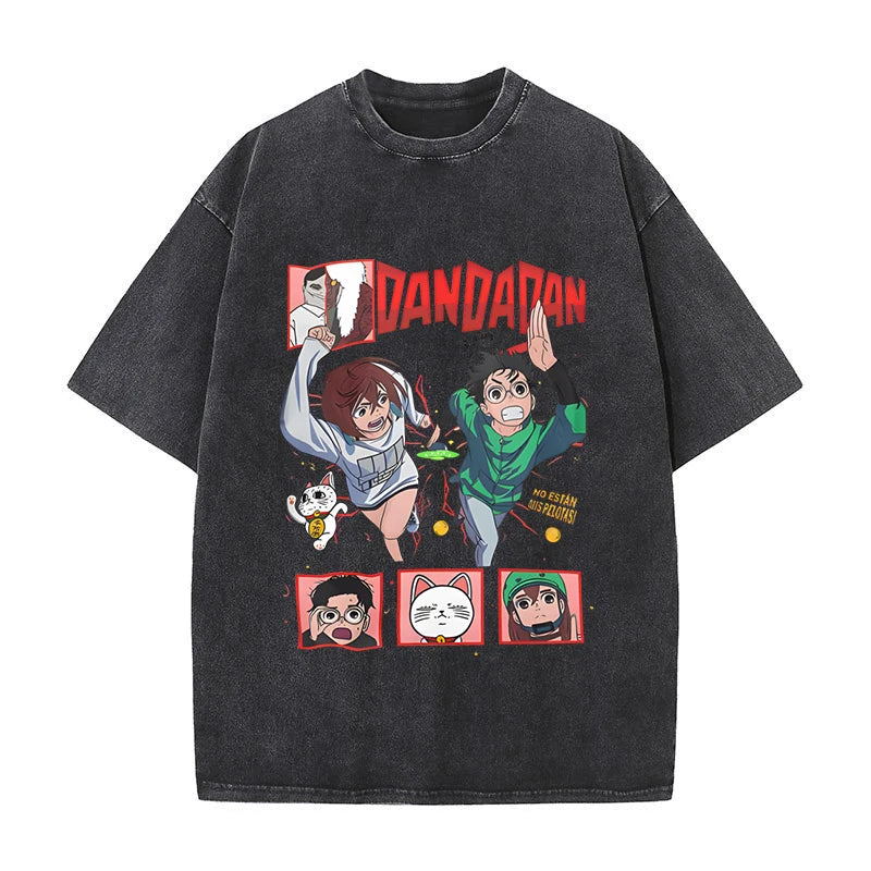Dan Da Dan ~ Vintage Washed T-Shirts