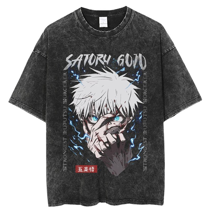 Jujutsu Kaisen ~ Vintage Washed T-Shirts