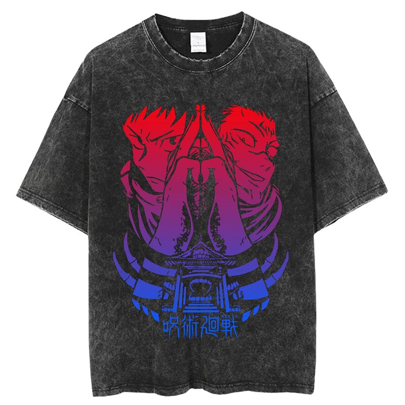 Jujutsu Kaisen ~ Vintage Washed T-Shirts