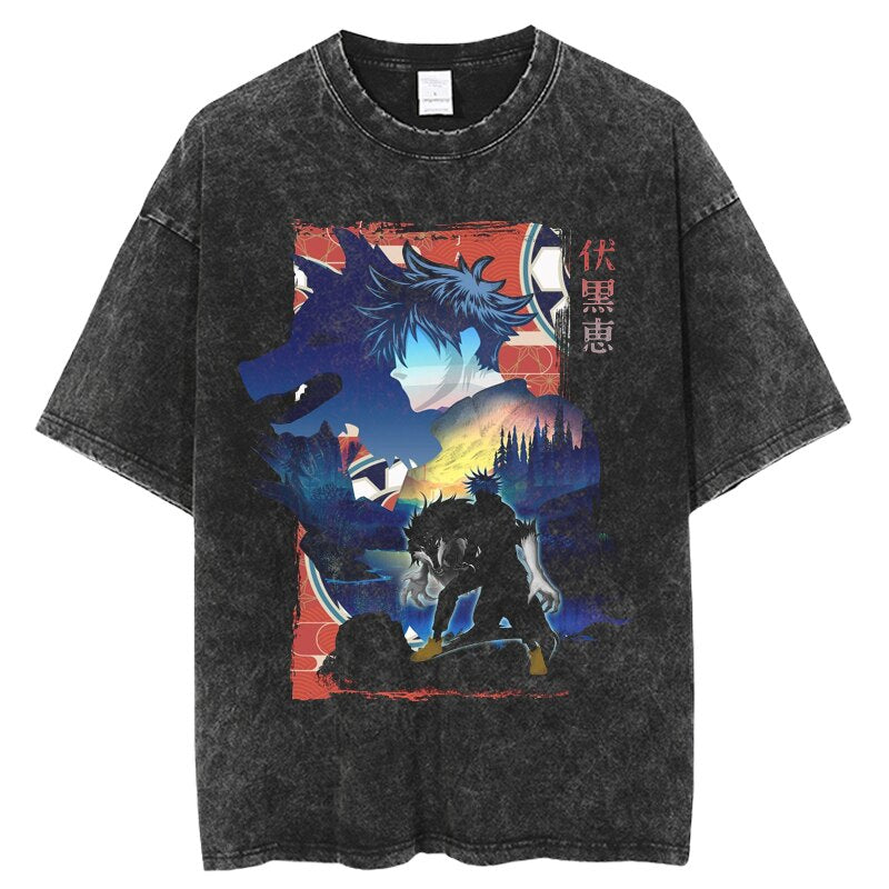 Jujutsu Kaisen ~ Vintage Washed T-Shirts