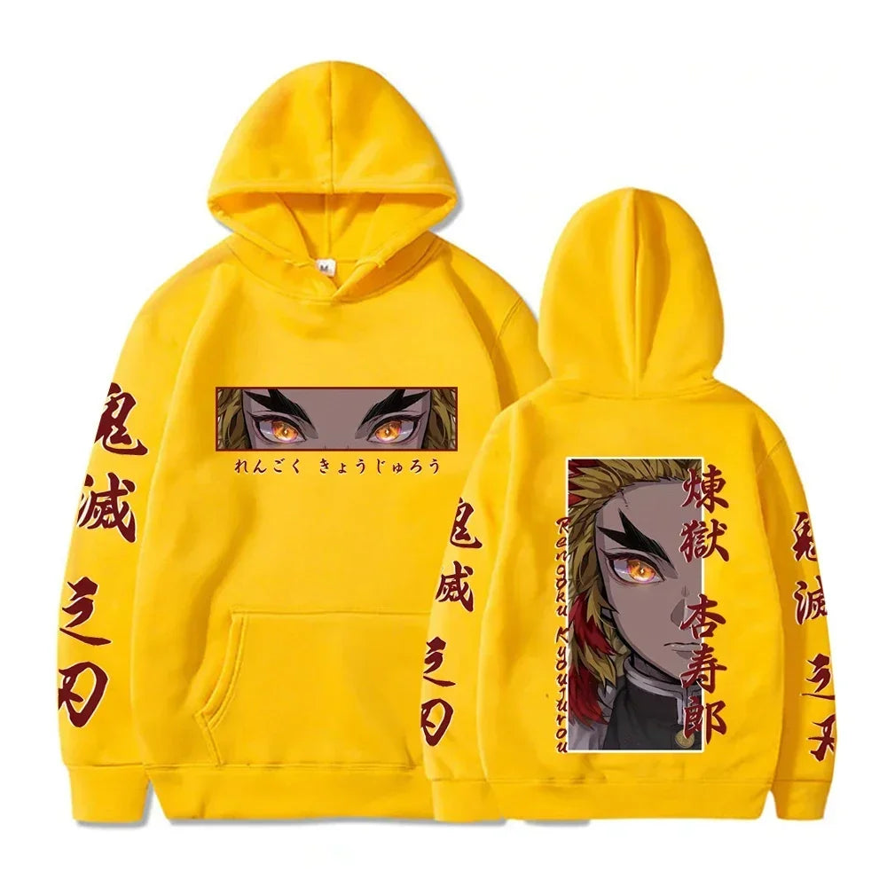 Demon Slayer ~ Rengoku Hoodie