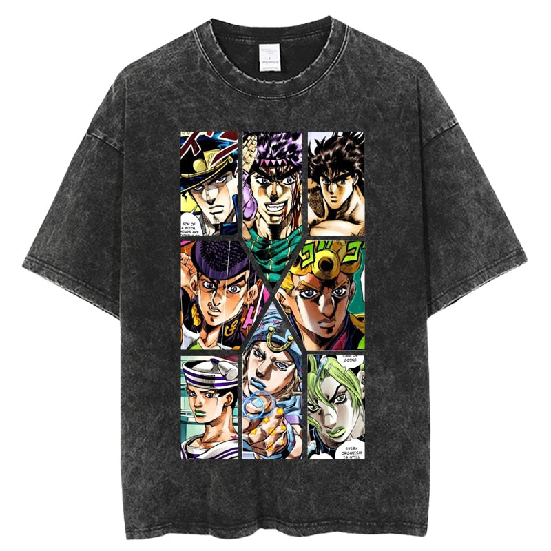 JoJo's Bizarre ~ Vintage Washed T-Shirt