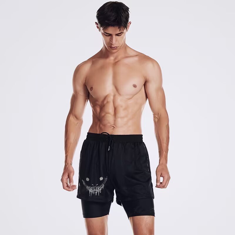 Berserk ~ Gym Shorts w/ Compression