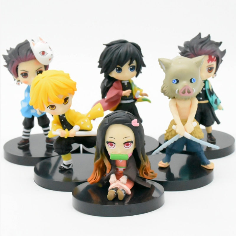 Demon Slayer ~ 6pc Figure Set