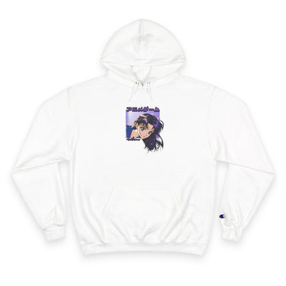 AniGame X Champion “CURIOUS PURPLE” Hoodie