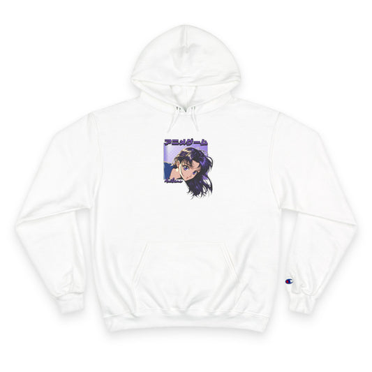 AniGame X Champion “CURIOUS PURPLE” Hoodie
