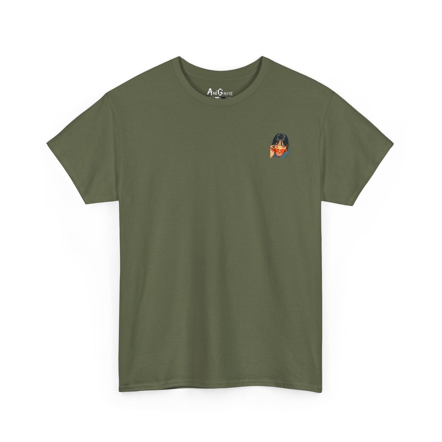 AniGame “Orange Wassup” T-Shirt , Vintage Anime Shirt, Unisex Cotton T-Shirt, Casual Graphic Wear