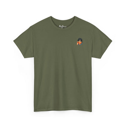 AniGame “Orange Wassup” T-Shirt , Vintage Anime Shirt, Unisex Cotton T-Shirt, Casual Graphic Wear
