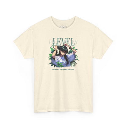 AniGame “Level Infinity” T-Shirt - with anime-Inspired Graphic, Unisex Cotton Tee, Casual Wear, Gift for Friends