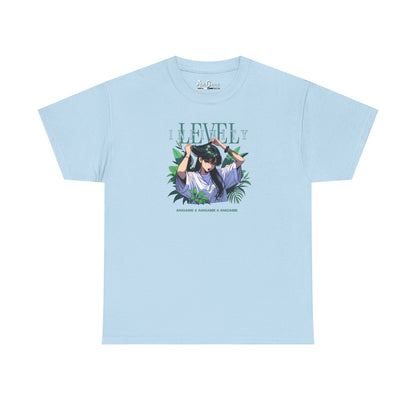 AniGame “Level Infinity” T-Shirt - with anime-Inspired Graphic, Unisex Cotton Tee, Casual Wear, Gift for Friends
