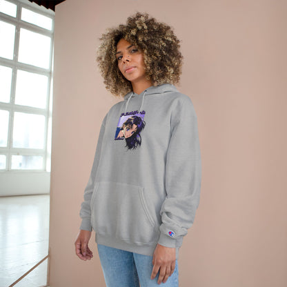 AniGame X Champion “CURIOUS PURPLE” Hoodie
