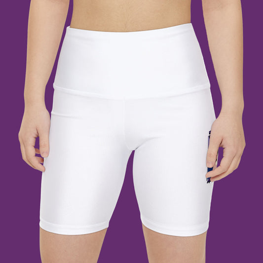 AniGame "Curious Purple" Women's Workout Shorts | Activewear, Gym Shorts, Fitness Apparel, Anime Lovers, Casual Wear, Yoga Shorts