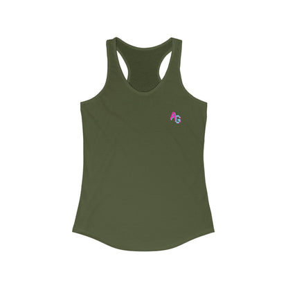 AniGame "Blue Surprise" Women's Racerback Tank