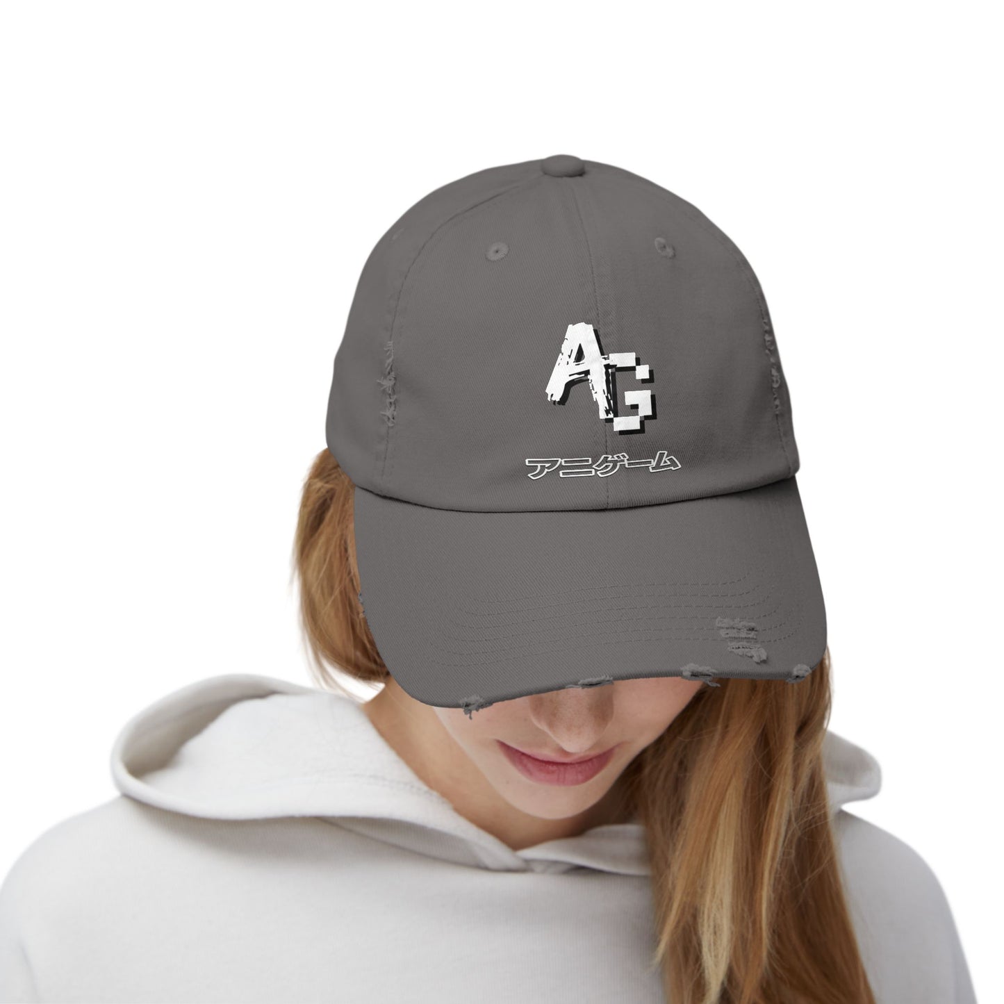 AniGame Original ~ Distressed Dad Cap