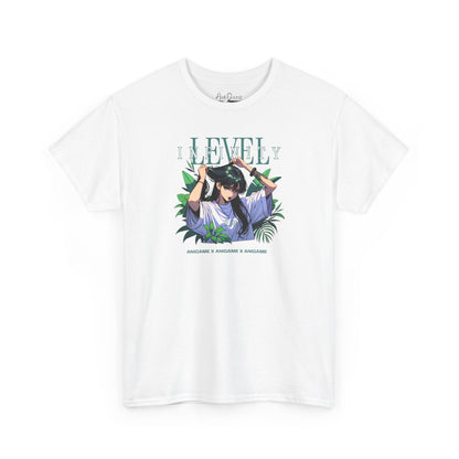 AniGame “Level Infinity” T-Shirt - with anime-Inspired Graphic, Unisex Cotton Tee, Casual Wear, Gift for Friends