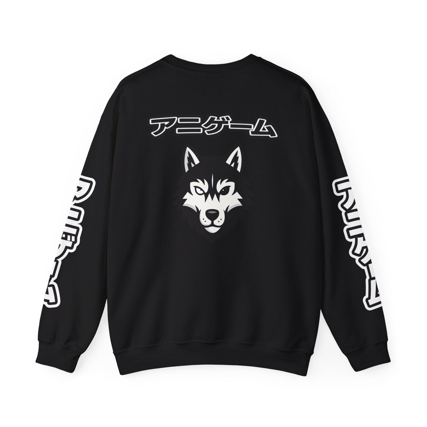 AniGame Unisex Crewneck Sweatshirt, Cozy Fashion, Graphic Sweatshirt, Gifts for Gamers, Streetwear Style