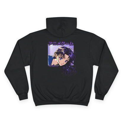 AniGame X Champion “CURIOUS PURPLE” Hoodie