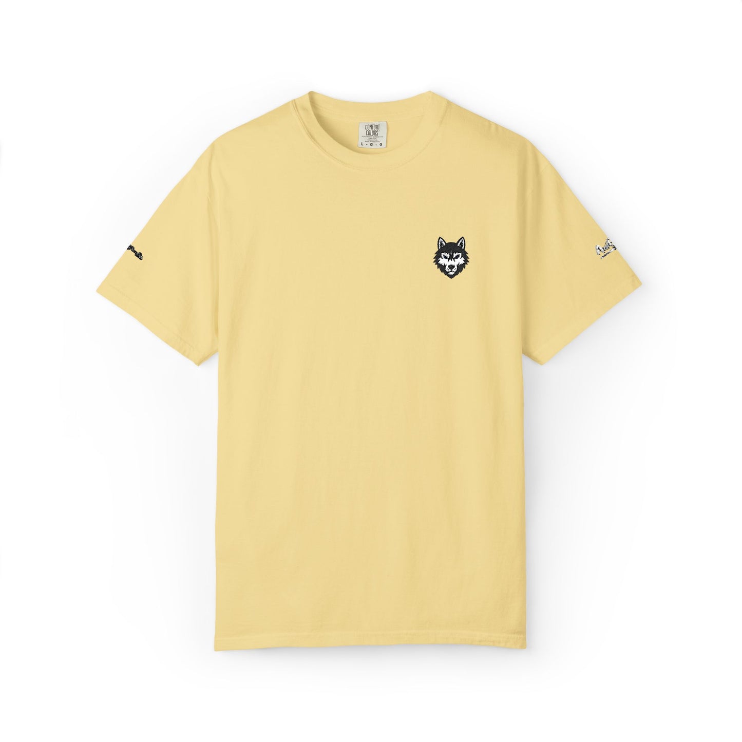 AniGame Original ~ “Kyro the Wolf” (Black and White Design) Short-Sleeve T-Shirt