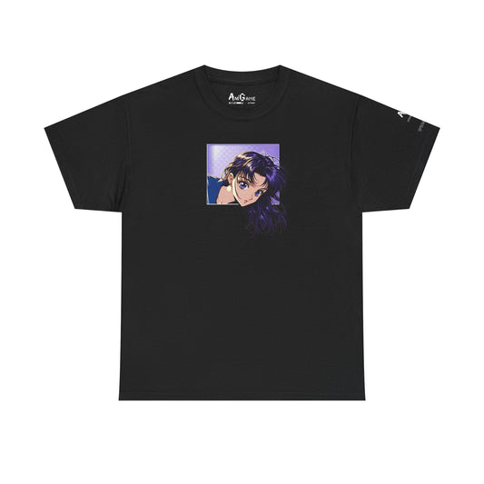 AniGame “Curious Purple” T-Shirt , Vintage Anime Shirt, Unisex Cotton T-Shirt, Casual Graphic Wear