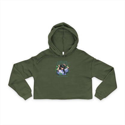 AniGame “Level Infinity” Cropped Hoodie