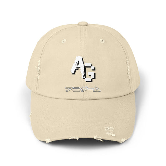 AniGame Original ~ Distressed Dad Cap