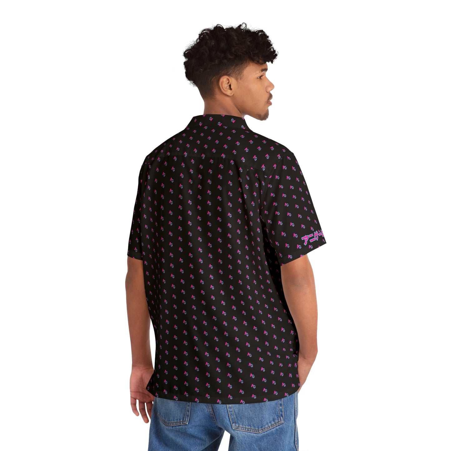 AniGame Original ~ Short-Sleeve Button Up Shirt