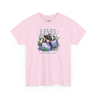 AniGame “Level Infinity” T-Shirt - with anime-Inspired Graphic, Unisex Cotton Tee, Casual Wear, Gift for Friends