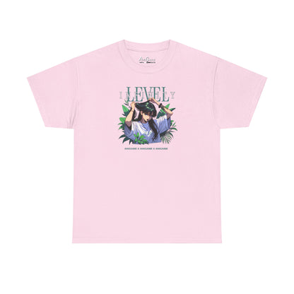 AniGame “Level Infinity” T-Shirt - with anime-Inspired Graphic, Unisex Cotton Tee, Casual Wear, Gift for Friends