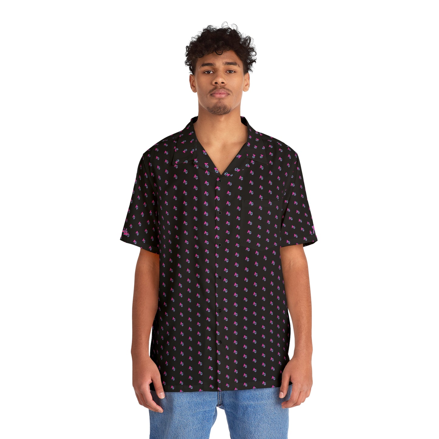 AniGame Original ~ Short-Sleeve Button Up Shirt