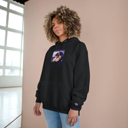 AniGame X Champion “CURIOUS PURPLE” Hoodie