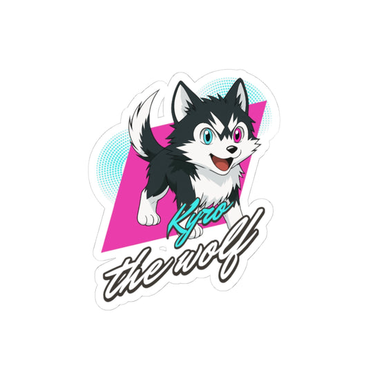 AniGame “KYRO THE WOLF” STICKER