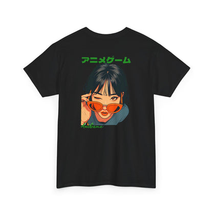 AniGame “Orange Wassup” T-Shirt , Vintage Anime Shirt, Unisex Cotton T-Shirt, Casual Graphic Wear