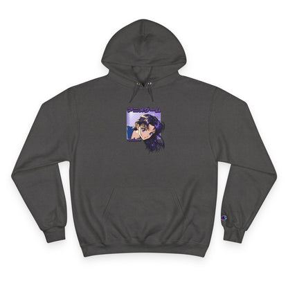 AniGame X Champion “CURIOUS PURPLE” Hoodie