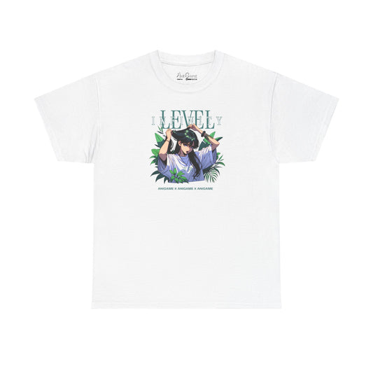 AniGame “Level Infinity” T-Shirt - with anime-Inspired Graphic, Unisex Cotton Tee, Casual Wear, Gift for Friends