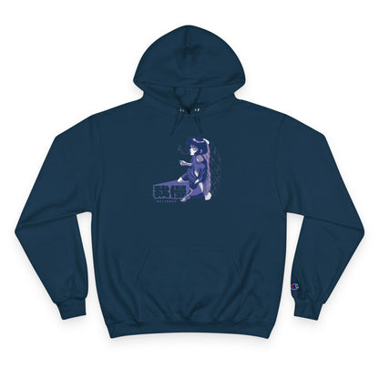 AniGame X Champion “PATIENCE” Hoodie | Level Up Style, Cozy Streetwear, Perfect Gift for Friends, Relaxed Aesthetic, Casual Wear