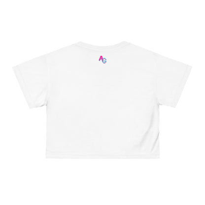AniGame Original - “Kyro the Wolf” Crop Tee for Gamers | Cute Wolf Design | Perfect for Festivals, Twitch, Gifts, Summer Wear