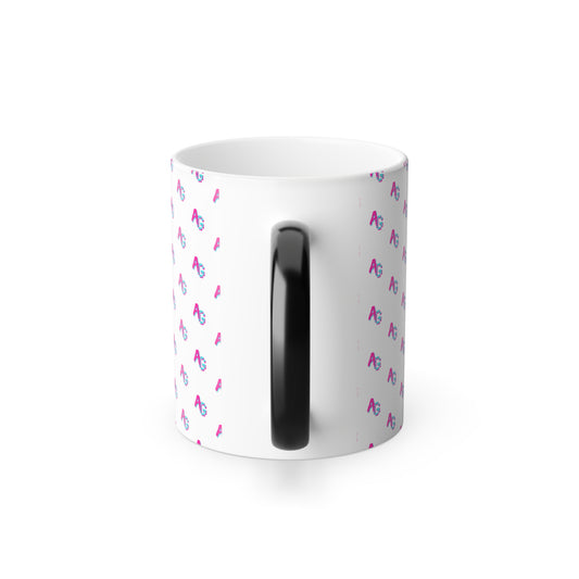 Color Morphing Mug, Customizable Coffee Cup, Unique Gift for Him/Her, Color Changing Beverage Mug, Personalized Hot or Cold Drinkware