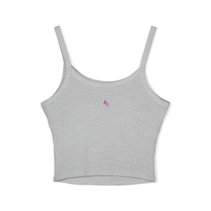 Cute Husky Graphic Women's Tank Top - Summer Fashion, Dog Lover Gift, Casual Wear, Beach Outfit, Everyday Comfort