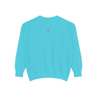 AniGame “Future Kunoichi” Unisex Garment-Dyed Sweatshirt