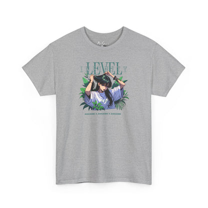 AniGame “Level Infinity” T-Shirt - with anime-Inspired Graphic, Unisex Cotton Tee, Casual Wear, Gift for Friends