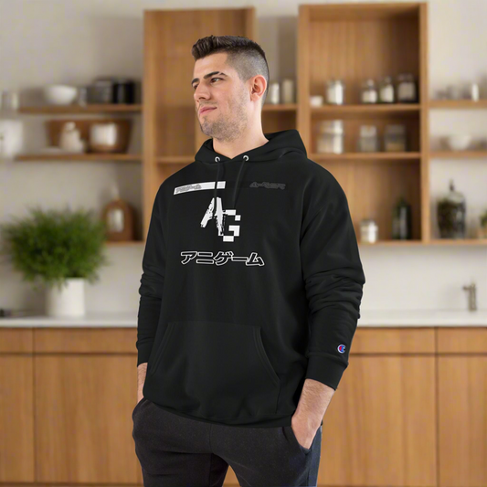 AniGame x Champion Hoodie - Stylish and Comfy Casual Wear