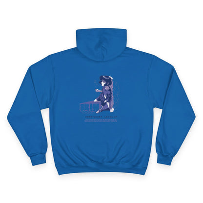 AniGame X Champion “PATIENCE” Hoodie | Level Up Style, Cozy Streetwear, Perfect Gift for Friends, Relaxed Aesthetic, Casual Wear