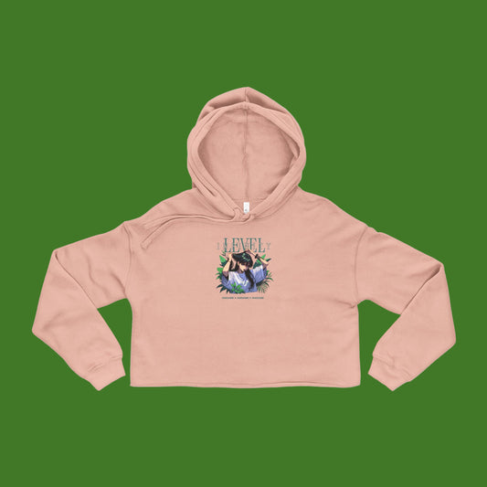 AniGame “Level Infinity” Cropped Hoodie