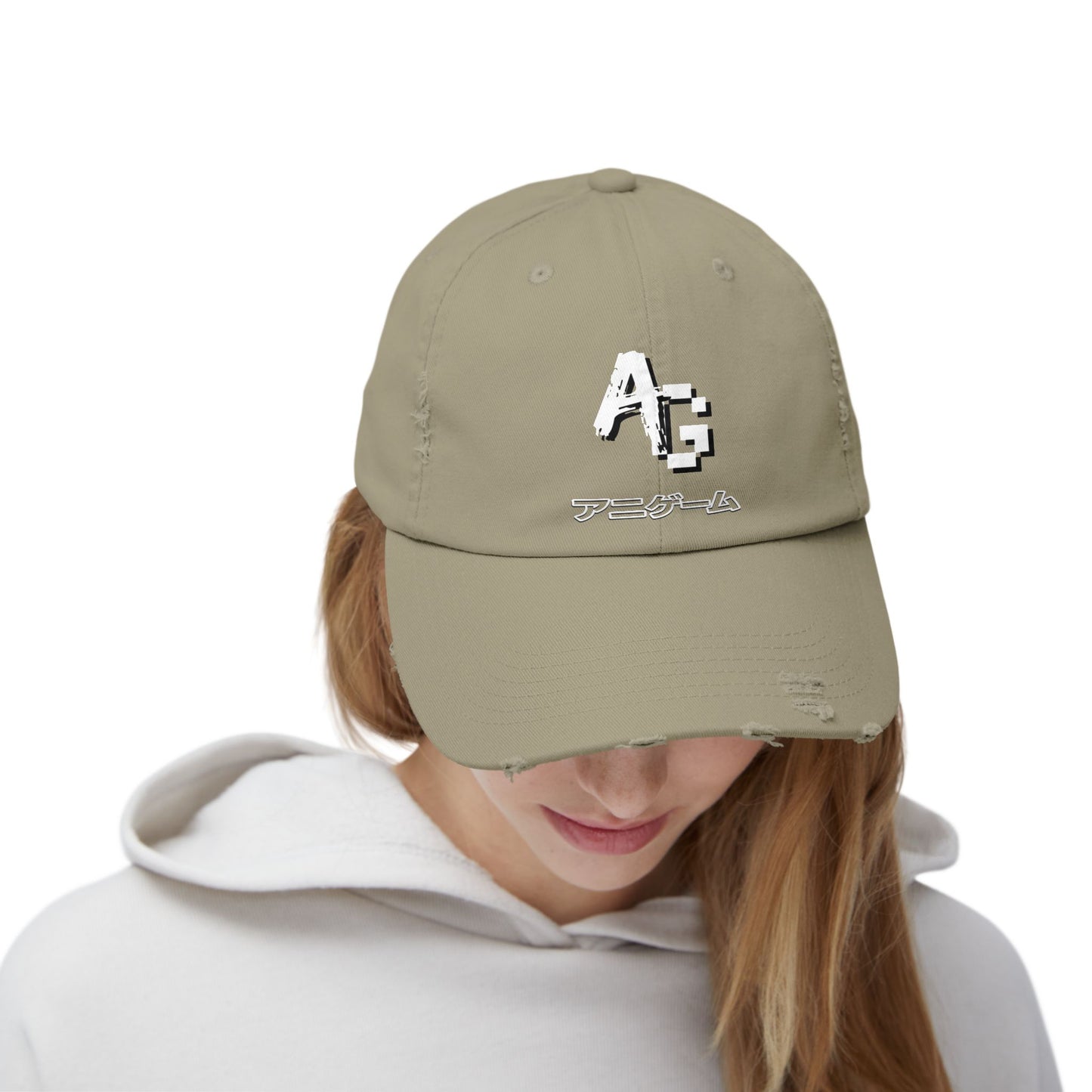 AniGame Original ~ Distressed Dad Cap